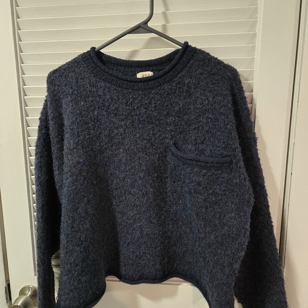 Cozy Navy Sweater